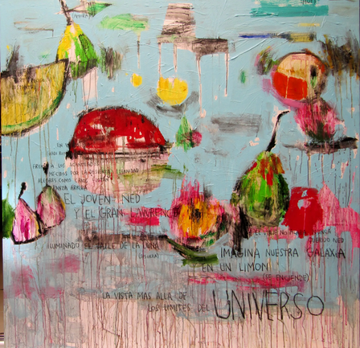 UNIVERSO - Acrylic on canvas by ICI ET LÀ - view 2